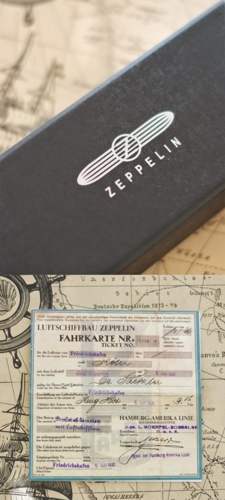 Zeppelin-Uhr-Garantiekarte