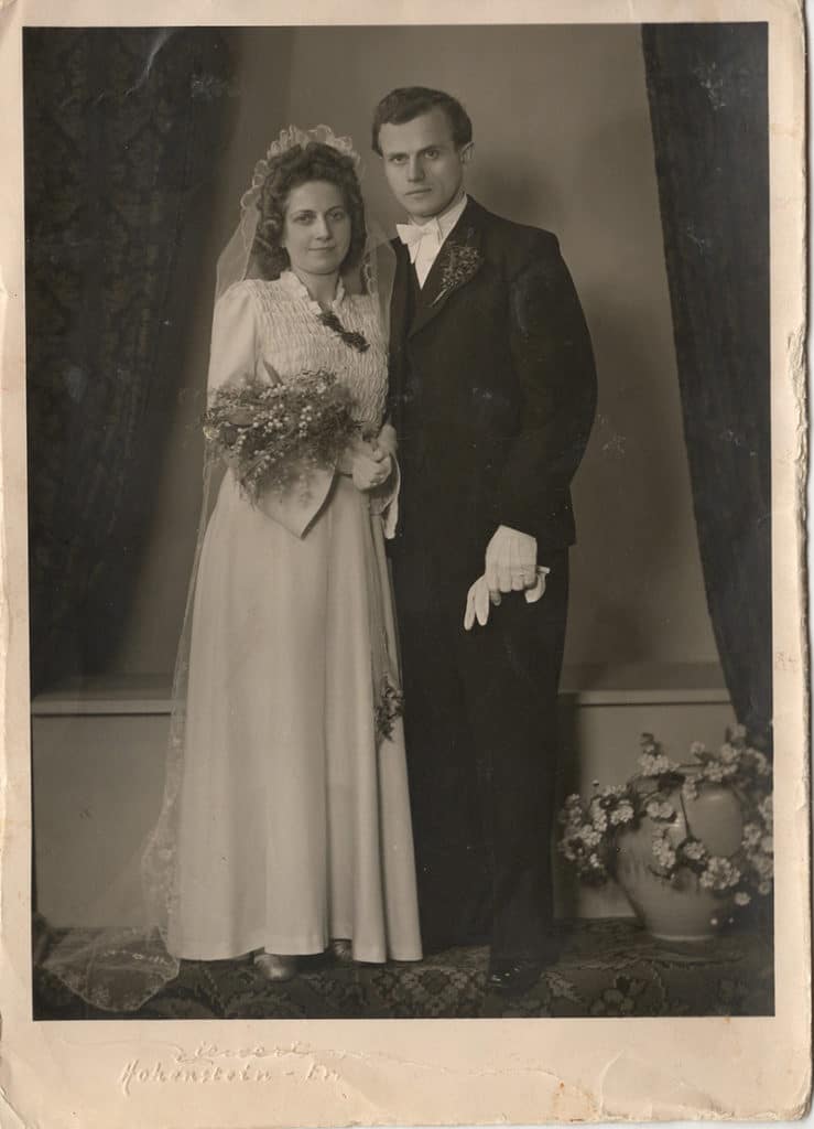 Vintage Hochzeitsfoto